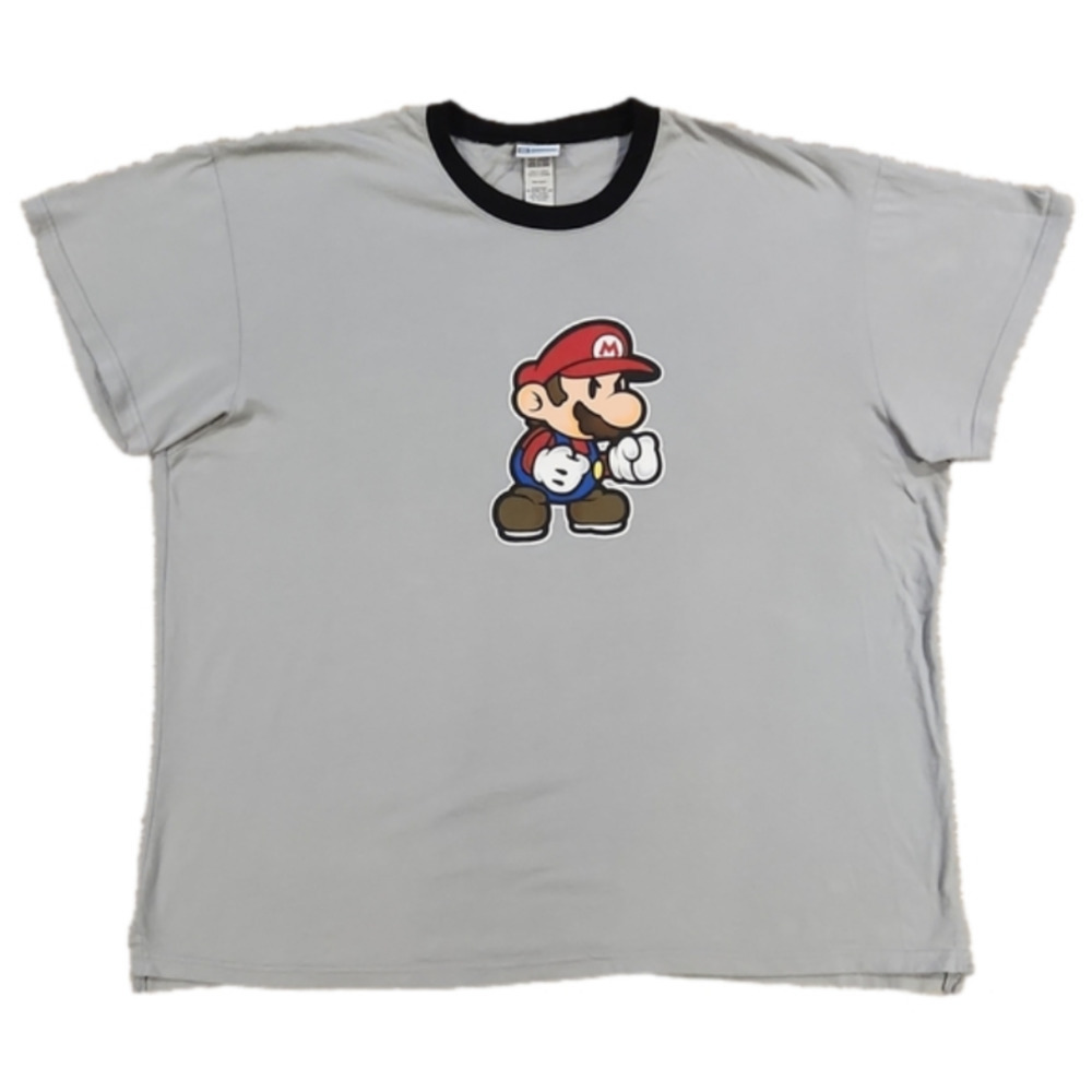 BRIEFLY Stated Official Nintendo Seal Mario sleepwear T-shirt